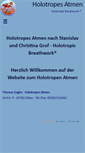 Mobile Screenshot of grof-holotropesatmen.de